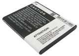 Battery for Huawei C8500S HB4J1, HB4J1H 3.7V Li-ion 1100mAh / 4.07Wh