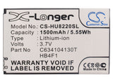 Battery for AT&T Impulse 4G HB4F1 3.7V Li-ion 1500mAh / 5.55Wh