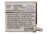 Battery for Huawei T9200 HB4Q1, HB4Q1H, HB4Q1HV 3.7V Li-Polymer 1800mAh / 6.66Wh