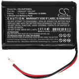 Battery for Huawei F530 HBL5AF, HBMAAF 3.7V Li-ion 1800mAh / 6.66Wh