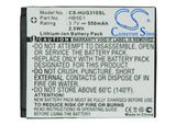 Battery for Huawei G2201 HB5E1 3.7V Li-ion 550mAh