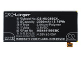 Battery for Huawei Ascend G660-L75 HB444199EBC 3.8V Li-Polymer 2300mAh / 8.74Wh