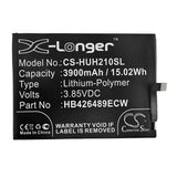 Battery for Huawei PCT-L29  HB426489ECW, HB426489EEW 3.85V Li-Polymer 3900mAh / 