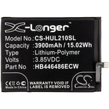 Battery for Huawei STK-LX1  HB446486ECW 3.85V Li-Polymer 3900mAh / 15.02Wh