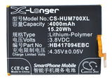 Battery for Huawei MT7-CL00 HB417094EBC 3.8V Li-Polymer 4000mAh / 15.20Wh