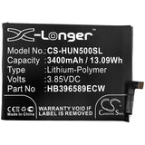 Battery for Huawei SEA-AL10  HB396589ECW 3.85V Li-Polymer 3400mAh / 13.09Wh