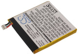 Battery for Huawei Ascend D quad XL CA605656, HB5Q1HV 3.7V Li-Polymer 2000mAh / 