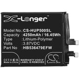 Battery for Huawei JAD-L09 HB536479EFW 3.87V Li-Polymer 4250mAh / 16.45Wh