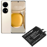 Battery for Huawei P50 Pro HB536479EFW 3.87V Li-Polymer 4250mAh / 16.45Wh