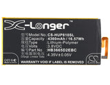 Battery for Huawei Ascend P8 Max HB3665D2EBC 3.8V Li-Polymer 4360mAh / 16.57Wh