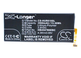 Battery for Huawei Ascend GX1 Dual SIM HB4547B6EBC 3.8V Li-Polymer 3500mAh / 13.