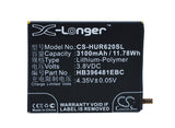 Battery for Huawei KIW-L22 HB396481EBC, HB396481EBW 3.8V Li-Polymer 3100mAh / 11