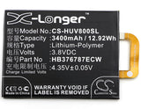 Battery for Huawei KNT-AL20 HB376787ECW 3.8V Li-Polymer 3400mAh / 12.92Wh