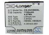 Battery for Vodafone VF830 HB5B2, HB5B2H 3.7V Li-ion 1100mAh / 4.07Wh