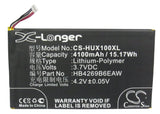 Battery for Huawei Honor X1 7D-504L HB4269B6EAW 3.7V Li-Polymer 4100mAh / 15.17W