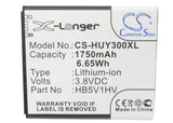 Battery for Huawei Ascend Y300-0100 HB5V1, HB5V1HV 3.8V Li-ion 1750mAh / 6.65Wh