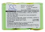 Battery for Hoover 41B030AD12801 P-13S/F3P1 3.6V Ni-MH 3000mAh / 10.80Wh