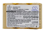 Battery for Hoover S1120 93001498 3.6V Ni-MH 3000mAh / 10.80Wh