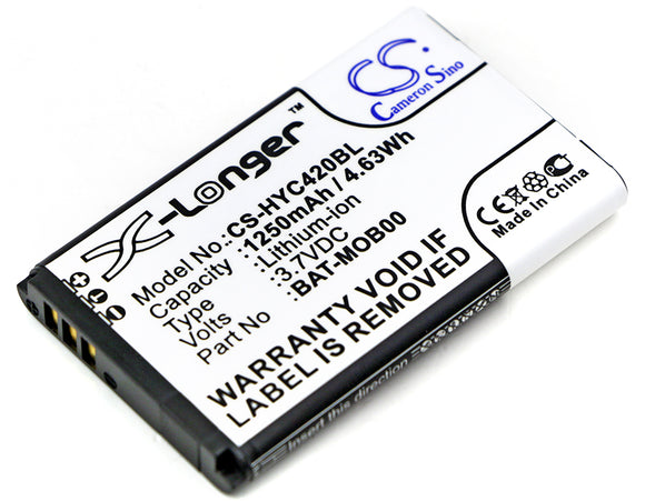 Battery for Honeywell Captuvo SL22 26111710, 3159122, 55-003233-01, BAT-MOB00, P