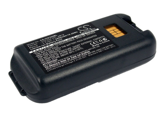Battery for Intermec CK3R 318-033-001, 318-034-001, AB17, AB18 3.7V Li-ion 4400m