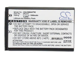 Battery for Icom IC-P7 BP-243 3.7V Li-ion 1500mAh