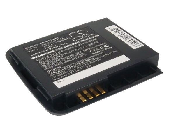 Battery for Intermec CN50 318-038-001, 318-039-001, AB24, AB25 3.7V Li-ion 1950m