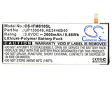 Battery for Infocus M810U M810T AE3446B40, UP130048 3.8V Li-Polymer 2600mAh / 9.