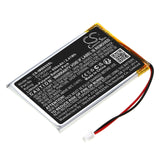 Battery for Ingenico MOBY8500  EU383450P 3.7V Li-Polymer 650mAh / 2.41Wh
