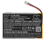 Battery for Ingenico Link 2500  296203895AB, P0750-LF 3.7V Li-Polymer 1200mAh / 