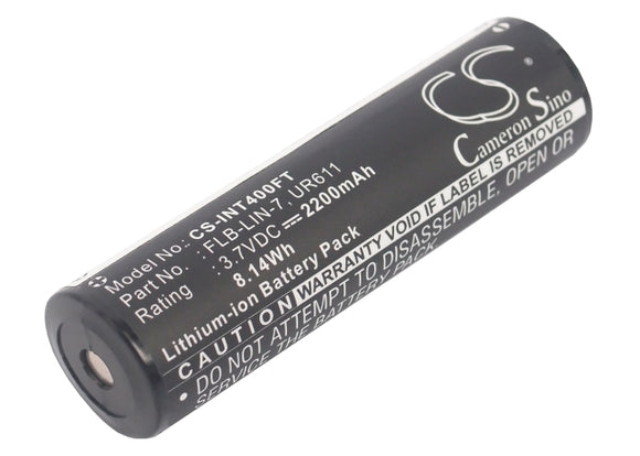 Battery for Inova UR611 FLB-LIN-7, UR611 3.7V Li-ion 2200mAh / 8.14Wh