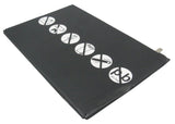 Battery for Apple A1600 A1489, A1512 3.7V Li-Polymer 6400mAh / 23.68Wh