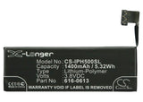 Battery for Apple MD637LL/A 616-0610, 616-0611, 616-0612, 616-0613, AAP353292PA,