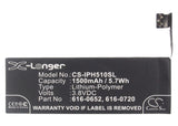 Battery for Apple A1457 616-0652, 616-0719, 616-0720, 616-0722, 616-0728 3.8V Li