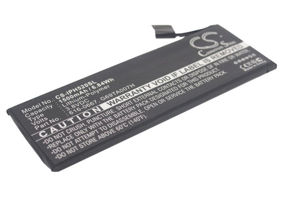 Battery for Apple A1532 616-0667, G69TA007H, PP11AT11S-1 3.8V Li-Polymer 1500mAh