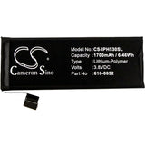 Battery for Apple ME342LL/A 616-0652, 616-0719, 616-0720, 616-0722, 616-0728 3.8