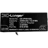 Battery for Apple A1593 616-0765, 616-0770, 616-0772, DAK90151, PP11AT115-1 3.82