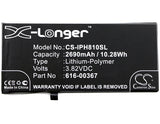 Battery for Apple MQ8H2LL/A 616-00367 3.82V Li-Polymer 2690mAh / 10.28Wh