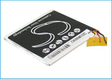 Battery for Apple iPod Nano 3rd 4GB 616-0311, 616-0333, 616-0337 3.7V Li-Polymer