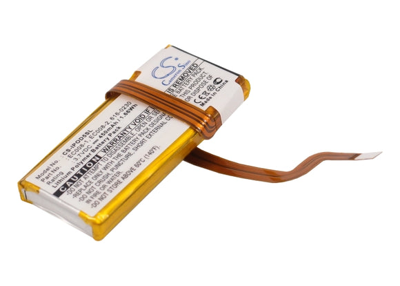 Battery for Apple iPod G5 30GB MA002FD/A 616-0227, 616-0229, 616-0230, 616-0392,