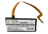 Battery for Microsoft Zune 1090 G71C0006Z110 3.7V Li-ion 700mAh / 2.59Wh