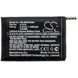 Battery for Apple Watch 1st Gen 42mm A1579 3.8V Li-Polymer 240mAh / 0.91Wh