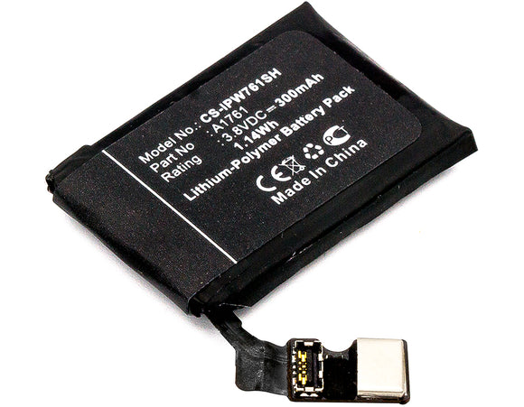 Battery for Apple Watch Series 2 42mm A1761 3.8V Li-Polymer 300mAh / 1.14Wh