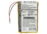 Battery for Garmin iQue 3600 1A2W423C2, A2X128A2 3.7V Li-Polymer 2000mAh