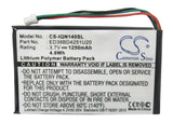 Battery for Garmin Nuvi 1400 ED38BD4251U20 3.7V Li-Polymer 1250mAh / 4.63Wh