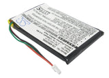 Battery for Garmin Nuvi 260WT 010-00621-10, 361-00019-11 3.7V Li-Polymer 1250mAh