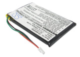 Battery for Garmin Nuvi 255WT 010-00621-10, 361-00019-11 3.7V Li-Polymer 1250mAh