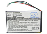 Battery for Garmin Nuvi 285WT ED26ED2985878 3.7V Li-Polymer 1250mAh