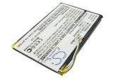 Battery for iRiver Clix 2 8GB KEPJGJBJE, KEPJGJGAC, M1-F1228C-C 3.7V Li-Polymer 
