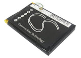 Battery for iRiver Clix 2 8GB KEPJGJBJE, KEPJGJGAC, M1-F1228C-C 3.7V Li-Polymer 