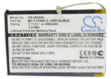 Battery for iRiver Clix Plus KEPJGJBJE, KEPJGJGAC, M1-F1228C-C 3.7V Li-Polymer 9
